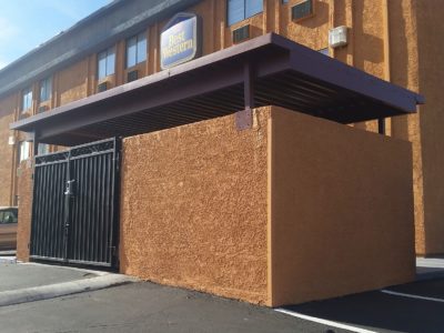 2014-Best Western Dumpster Cover 1 2014-Best Western Dumpster Cover 1
